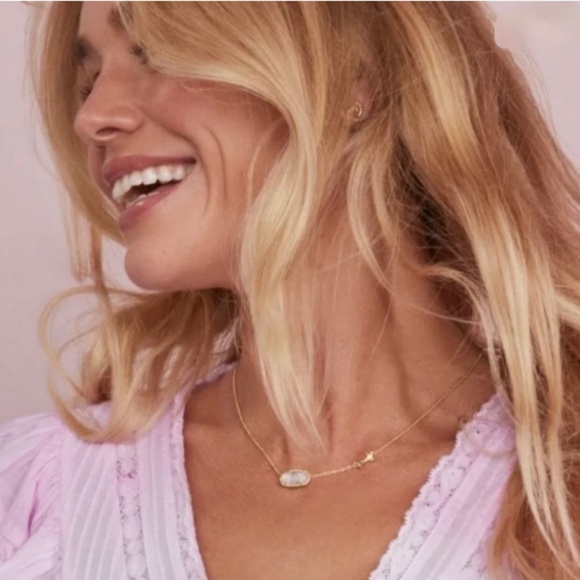 Kendra Scott Jewelry - Kendra Scott x LoveShackFancy NWT Elisa Marie Pink Heirloom Necklace